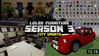 Mod minecraft loled furniture season 3 wow amazing [upl. by Ellehciram480]