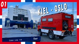 On embarque dans un ferry de luxe pour la Norvège avec notre camion 4x4 [upl. by Allit364]