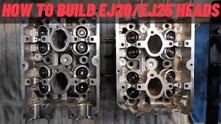 How To Build EJ25EJ20 Heads [upl. by Earized849]