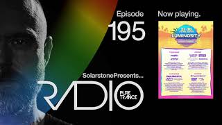 Solarstone pres Pure Trance Radio Episode 195 [upl. by Shank]