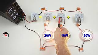 Równoległe połączenie elektryczne  praktycznie [upl. by Weston]