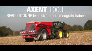 KUHN AXENT 1001  Distributeurs dengrais En action [upl. by Hereld482]