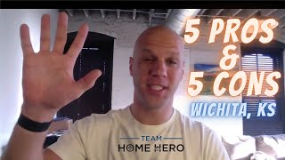 Wichita KS Pros and cons 5 of each  Living in Wichita KS [upl. by Ellehciram725]