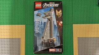 Lego marvel set 40334 Avengers Tower review [upl. by Siegel58]