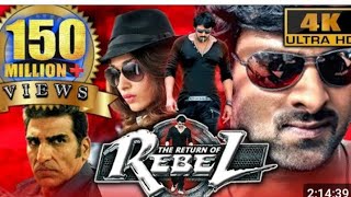 The Return of Rebel 2 4K ULTRA HD Billa  Prabhas Blockbuster Action Movie  Anushka Shetty [upl. by Llerej]