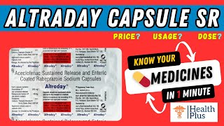 Altraday Capsule View Uses Side Effects Price details uses price dose [upl. by Akehsal]