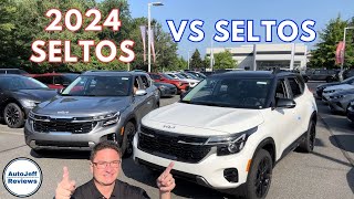 Comparing 2024 Kia Seltos XLine vs SX  I Compare amp You Choose [upl. by Mathe]