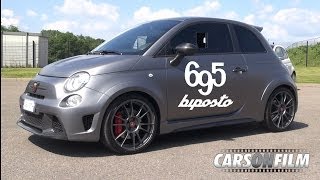 Abarth 695 Biposto walk around with Exhaust note and UK Pricing [upl. by Bowie]