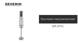 Severin Stavmixer med premiumset SM 3774 [upl. by Nylorac]