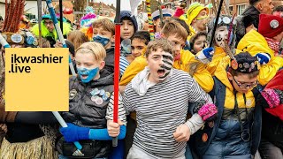 Carnaval enfantin à CoudekerqueBranche  NieuwKoudekerke  le Carnaval de Dunkerque 2024 [upl. by Everara207]