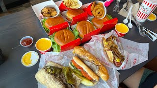 Portillos Burger is BETTER than their hotdogs [upl. by Drice]