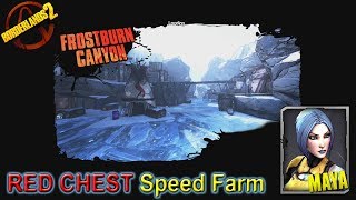 Borderlands 2  Frostburn Red Chests  Maya Rocket Jumping [upl. by Epps]