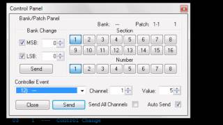 How to use MidiOx to send midi CC messages to Line 6 DT25 and DT50 amplifiers [upl. by Muriel456]