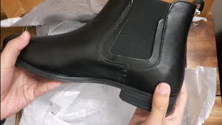 Red Tape Black Chelsea Boots Under 1500  Unboxing  Review  Best Quality [upl. by Olyhs]