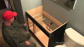 How To Install a Bathroom Vanity [upl. by Odravde]