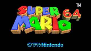 Super Mario 64 Music  Title Theme EXTENDED [upl. by Tomlin602]