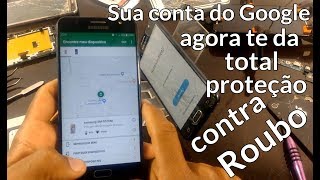 Localizar seu Celular mesmo apos ter sido Formatado Rastrear usando a Sua Conta do Google [upl. by Amilas179]