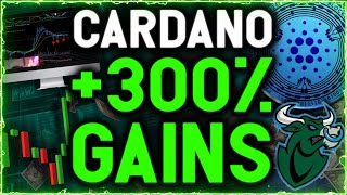 CARDANO PRINTING MOST IMPORTANT PATTERN TO SEND IT SKYROCKETING TO 300 GAINS [upl. by Shippee]