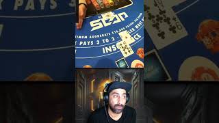 Stevewilldoia Vegas High limit Blackjack with Vegas Matt amp Dana White reaction [upl. by Ys]