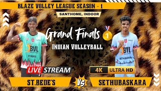 Finals 🔥 StBede’s Vs Sethubaskara  Full Match HD  BLaze Volley League Season  1 [upl. by Warner592]