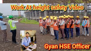 Work at Height Safety Training in Hindi for Workers [upl. by Baptlsta86]