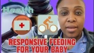 Responsive feeding for your baby [upl. by Levona]