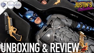 Hot Toys Batman WB100 Unboxing amp Review [upl. by Jewell]