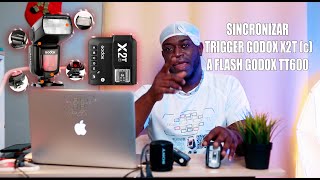 Como Conectar Flash Godox TT600 a Trigger Godox X2T C en 10 segundos [upl. by On]