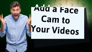 How Can I Add a Face Cam to My iPad amp iPhone Videos [upl. by Ehc]