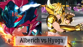 Saint Seiya Soldiers Soul  Alberich vs Hyoga Golden New Bronze Cloth 5 Round [upl. by Ardekan]