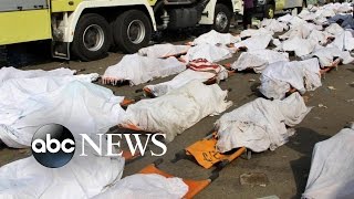 Hundreds Killed in Tragic Hajj Stampede Near Mecca [upl. by Felicio77]