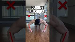 PushUp Mistake SAVE YOUR SHOULDERS [upl. by Veedis642]