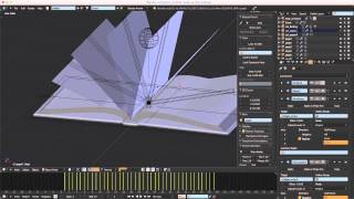 Animating a Book in Blender  Part 04 [upl. by Hayman498]