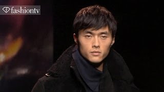 Male Models Hao Yunxiang amp Zhao Lei for FallWinter 201314  FashionTV [upl. by Adnoma428]