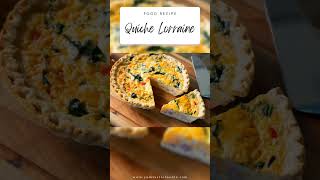 Quiche Lorraine  YumTastic Foodie [upl. by Yuma81]