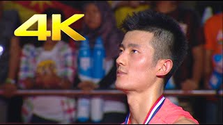 4K50FPS  MS  Lee Chong Wei vs Chen Long  2015 World Championships Final  Highlights [upl. by Norac]