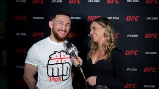 Merab Dvalishvili UFC 298 PostFight Interview [upl. by Ecirehs]