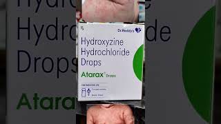 ATARAX DROP 💧 scabies allergy ATARAX Infection shortsvideo medical ataraxia [upl. by Ayna]