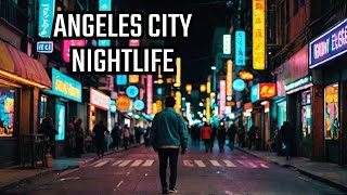 The REAL Angeles City Walking Street Nightlife 2024 [upl. by Aniroc]