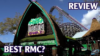 Iron Gwazi Review  RMCs Ambitious Hyper Hybrid Coaster at Busch Gardens Tampa [upl. by Octavus]