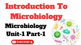 Introduction To Microbiology  Microbiology Unit1 Part1  2024 KMU Lecture  MCQS Pattern [upl. by Ymmat]