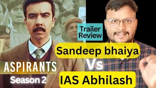 Aspirants Season 2 Trailer Review। TVF । ASPIRANTS। TRAILER REVIEW [upl. by Rehtaeh668]