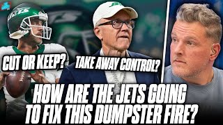 Former NFL GM Breaks Down How Jets Can Rebuild This Dumpster Fire  Pat McAfee Show [upl. by Oirrad227]