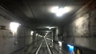 Métro de Montréal  Raccordement Berri  ligne 1 verte  ligne 4 jaune [upl. by Anirtep715]