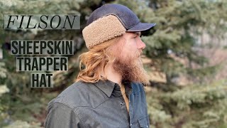 Filson Sheepskin Trapper Hat Review [upl. by Bellis]