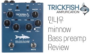 TRICKFISH MINNOW BASS PREAMP feat도영준 [upl. by Ner]