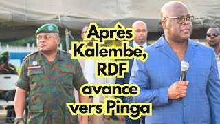 RDC Après Kalembe le M23 RDF avance vers Pinga cité stratégique avec piste datterrissage [upl. by Menon]