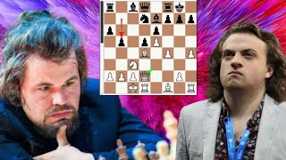 Hardest chess game 310 Hans Niemann vs magnus Carlsen [upl. by Compte]