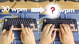 My Touch Typing Journey 1 Month [upl. by Harle]