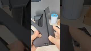 HOINPRT 4 inch Label Paper Holder How to Install [upl. by Annovahs]